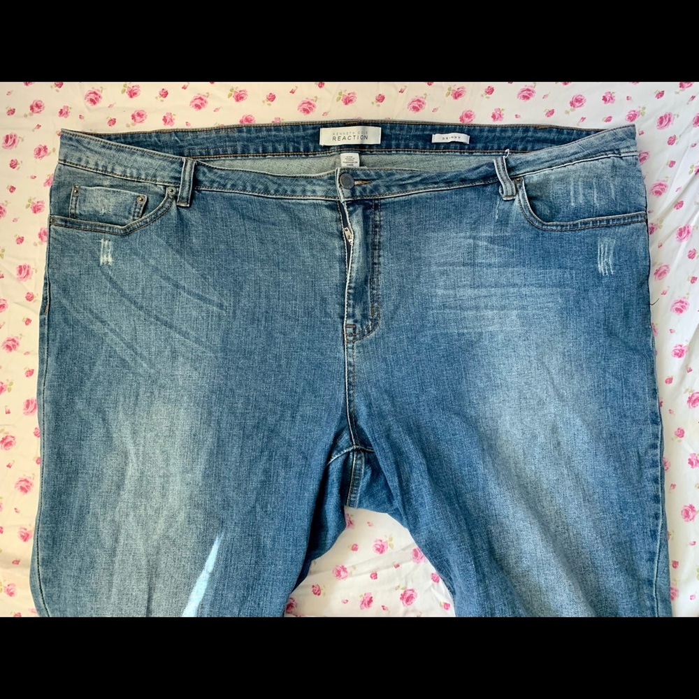 Kenneth Cole Reaction Ankle Skinny Jeans 22w